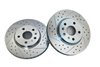 Claw Rotors Front Slot Drill & Zinc-Plated Set - image 4