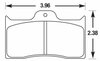 6070012 Rear Replacement Brake Pads for Select Baer S4 Calipers - image 3