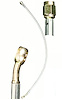 6200025 Braided Brake Hose with -3 AN Female Straight x 10 mm 20 Degree Banjo Ends [Length: 13 in.]