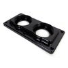 ReMaster Master Cylinder and Proportioning Valve Kit for 2-Bolt GM/Ford, 1 in. Bore, Left Port [Black Anodized] - image 4