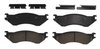 D0702A Rear Brakes Claw Brake Pads for 2001-2008 Dodge Ram 2500/3500, 2006-2008 Dodge Ram 1500 Mega Cab - image 2