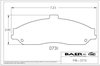 Replacement Brake Pads Fitment: Baer Pro/Pro+ (6P) Calipers - image 4