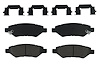 D1337 Claw Rear Brake Pads, 10-15 Chevrolet Camaro 3.6L LS/LT Models, 08-14 Cadillac CTS & 10-16 SRX [Ceramic] - image 1