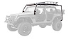 Roof Cargo Rack for 2007-2017 Jeep Wrangler JK 2-Door - image 1