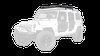 Roof Overland Rack for 2007-2017 Jeep Wrangler JK - image 2