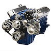 BPP351FDACPS3 SBF 351W Front Accessory Drive, Dual-Belt Quick Serpentine w/ ALT, PS, WP, AC, Brackets, Bolts
