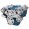 BPP360FDACPS4 SB MOPAR Front Accessory Drive, Full Serpentine w/ ALT, PS, WP, AC, Brackets, Bolts