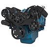 BPP360FDPS4BK SB MOPAR Front Accessory Drive, Full Serpentine W/ ALT, PS, WP, Brackets, Bolts - image 1