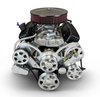 B400K700 Standard Edition GM Compatible Builder Series, Carb, Polished Pulley Kit - image 2