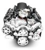 B426KT56 Standard Chrysler HEMI Compatible Builder Series, EFI, Polished Pulley Kit - image 2