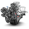 BP302CTFKB Ford Small Block Compatible 302 ci. Crate Engine w/Black Pulley Kit [Front Sump]
