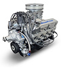 BP302RCTCD Ford Small Block Compatible 302 ci. Deluxe Dressed Crate Engine [Dual/Rear Sump]