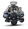 BP302RCTFKB Ford Small Block Compatible 302 ci. Crate Engine w/Black Pulley Kit [Dual/Rear Sump]