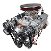 BP327CTCKV GM Small Block Compatible 327 ci. Crate Engine w/Front Accessory Drive [Carbureted] - image 1
