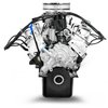 BP3479CTFD Ford Small Block Compatible 347 ci. Deluxe Dressed Crate Engine [Front Sump] - image 3
