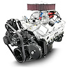 BP350CTCK GM Compatible Small Block Chevy 350 ci. Deluxe Dressed Carbureted Crate Engine w/Black Pulley Kit [341 HP]