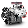 BP350CTFK GM Compatible Small Block Chevy 350 ci. Deluxe Dressed Fuel Injected Crate Engine w/Black Pulley Kit [341 HP]