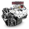 BP38318CTC1DK GM Compatible Small Block Chevy 383 ci. Deluxe Dressed Carbureted Crate Engine w/Black Pulley Kit [436 HP]