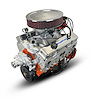 BP4002CTFD GM Compatible Small Block Chevy 400 ci. Deluxe Dressed Fuel Injected Crate Engine [500 HP]