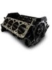BPP12110343 Small Block Chevy Bare Block, 4.125 in. Bore, 9.025 in. Deck, 350 Cast Mains [2-Piece Rear Main] - image 3