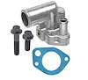 BPP12310014 Aluminum Thermostat Housing for Ford Small Block 302/351W [90-Degree Angle] - image 1