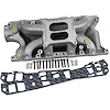 BPP302INT Intake Manifold Kit for Small Block Ford 302 ci [Dual Plane, Aluminum, Natural Finish]