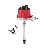 BPP350RBK HEI Ready to Run Distributor for GM Small Block and Big Block [65K Volt Coil, Red Cap, Black Dust Cover]