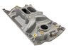 BPP350VINT Dual Plane Intake Manifold Kit for Small Block Chevy Vortec Heads [Square Bore, Natural Aluminum] - image 2