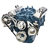 BPP360FDPS3 SB MOPAR Front Accessory Drive, Dual-Belt Quick Serpentine W/ ALT, PS, WP, Brackets, Bolts - image 1