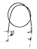 BPP727KDB Cable Kit, Chrysler 727 Transmission Kickdown-Black - image 1