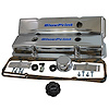 BPP9518 Valve Cover Kit for Small Block Chevy Engines [Chrome]