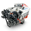 PS502CTFKB Big Block Chevy 502 ci. ProSeries Deluxe Dressed Fuel Injected Crate Engine w/Black Pulley Kit [627 HP]