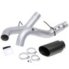 Monster Exhaust System, 5 in. Cerakote Black SideKick Tip for 2020-2022 Chevy/GMC 6.6L Duramax L5P - image 2