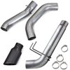 Monster Exhaust System for 2019-2024 Ram 2500/3500 6.7L Cummins Mega Cab Short Bed [Cerakote Black Tip, Single Rear Wheel] - image 2
