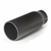 Stainless Steel Exhaust Tip Doublewall Round Straight Cut - image 1