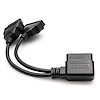 OBD-II Splitter Cable, Right-Angle Plug for Banks Devices