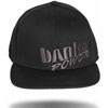 Banks Power Hat Premium Fitted Black/Gray-Flat Bill Flexible Fit - image 2