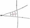 Ribbon ROLL CAGE Net 4 Point NON-SFI GRAY - image 1