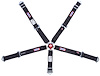 JR. 5-Point Cam-Lock Racing Harness SFI 16.1 - Black