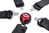 JR. 5-Point Cam-Lock Racing Harness SFI 16.1 - Black - image 2
