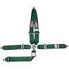 5-Point Cam-Lock Racing Harness Green - image 1