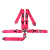 5-Point Cam-Lock Racing Harness Hot Pink - image 1