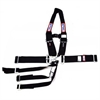 7-Point Cam-Lock Racing Harness Black - image 1