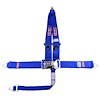 5-Point Latch and Link Racing Harness Blue - image 1