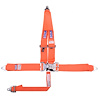 5-Point Latch and Link Racing Harness Orange - image 1
