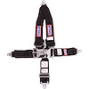 5-Point Latch and Link Racing Harness Black - image 1