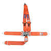 5-Point Latch and Link Racing Harness Orange