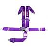 5-Point Latch and Link Racing Harness Purple - image 1