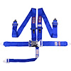 5-Point Latch and Link Racing Harness Blue - image 1