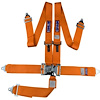 5-Point Latch and Link Racing Harness Orange - image 1